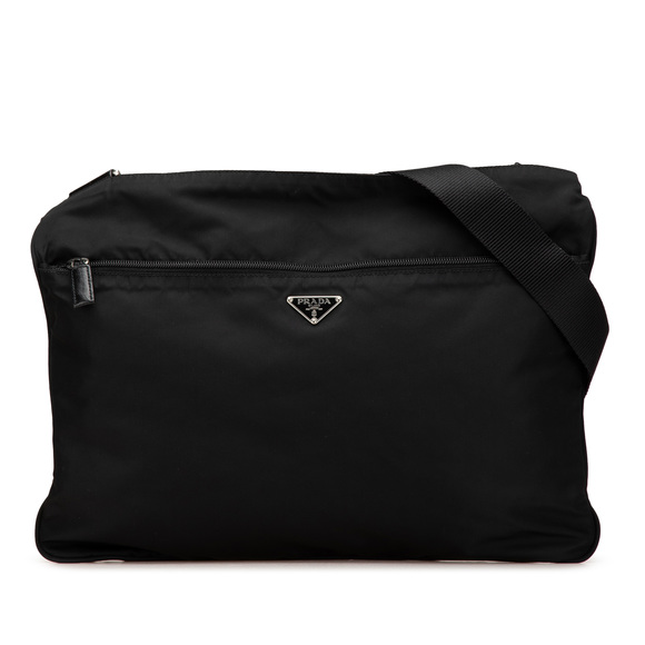 Prada Handbags - Pre-Loved Prada Tessuto Zip Top Crossbody